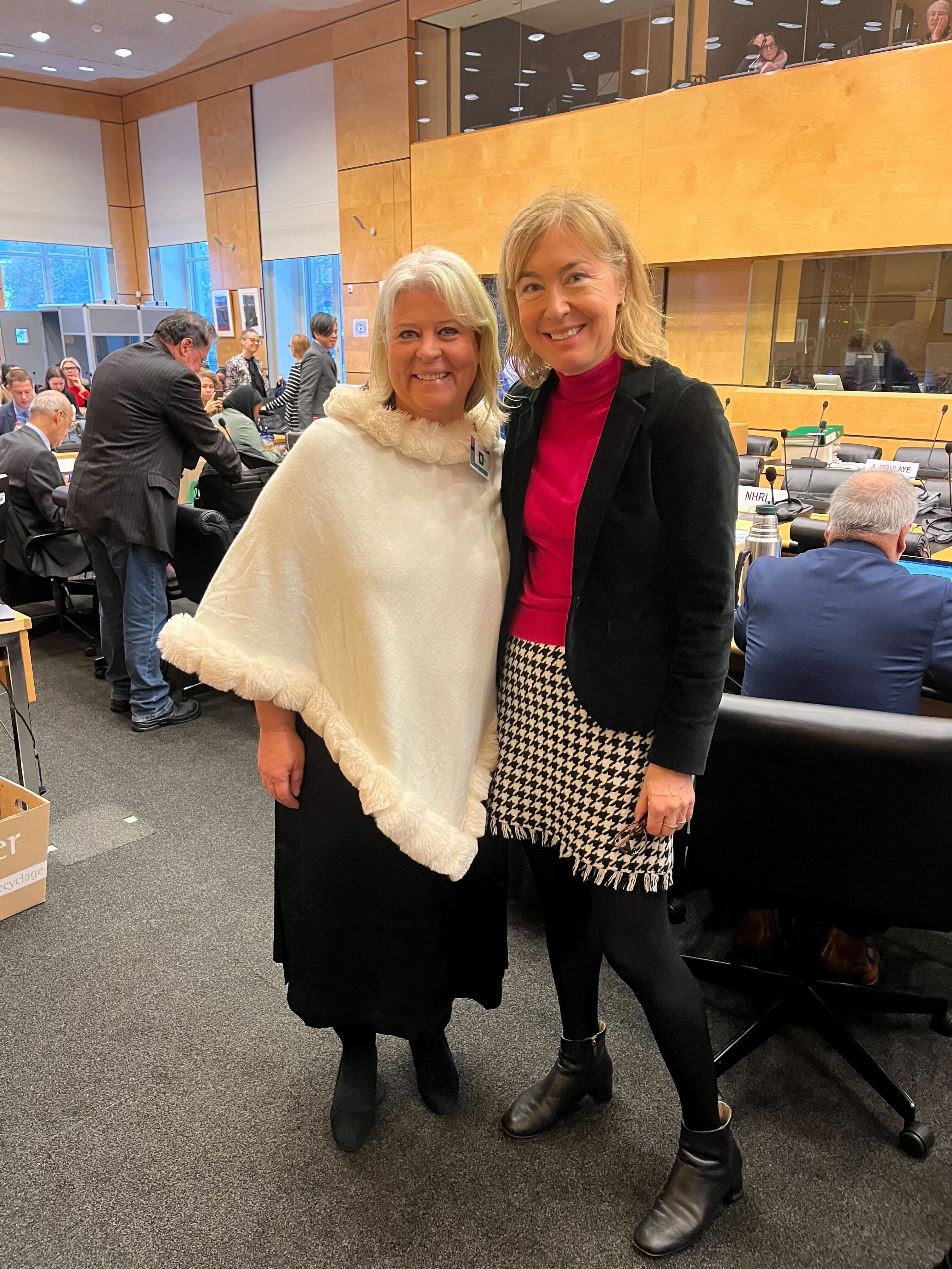 Camilla Waltersson Grönvall minister för barnrättsfrågor.