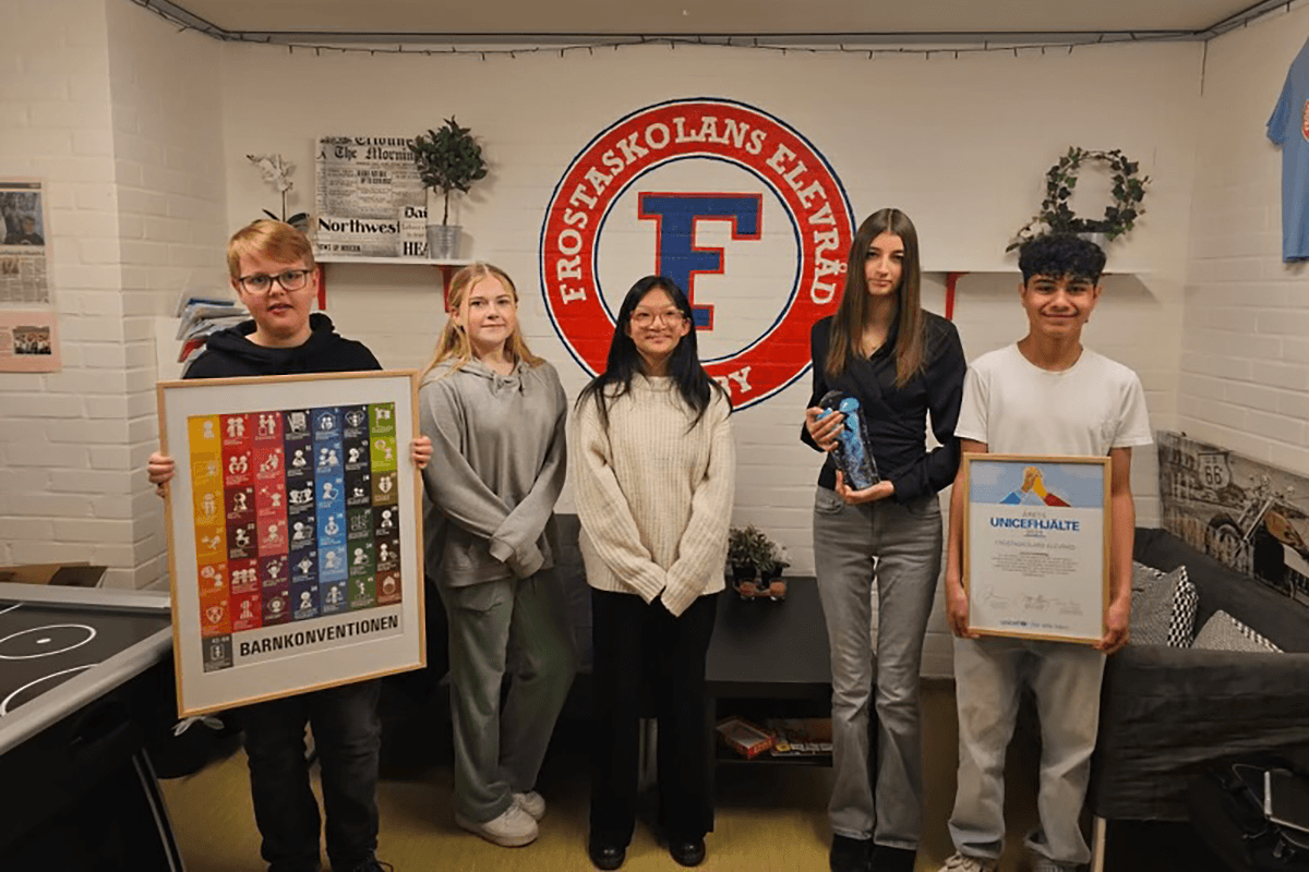 Frostaskolan hemma igen