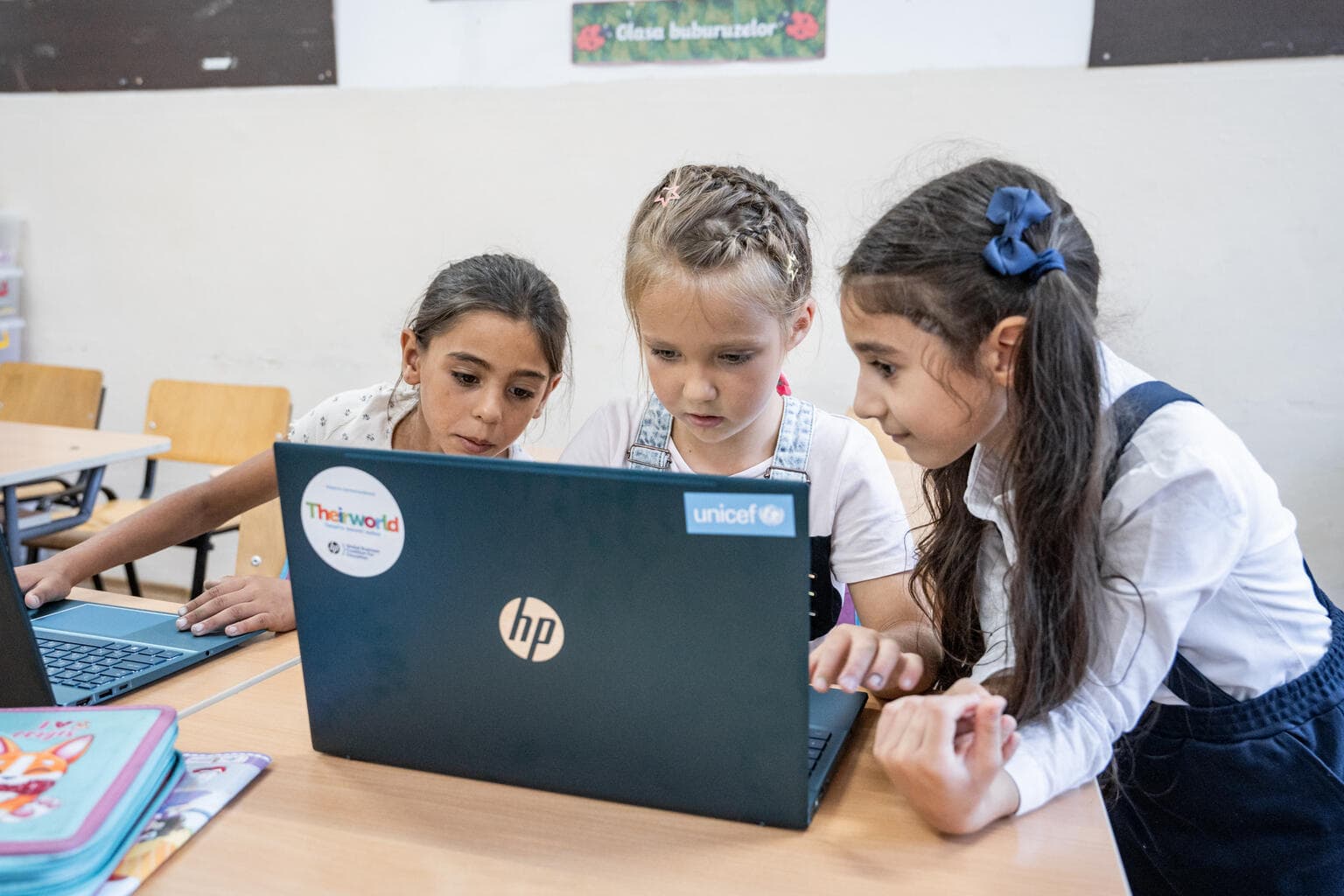 Digitalt lärande - barn på flykt - Rumänien 2023