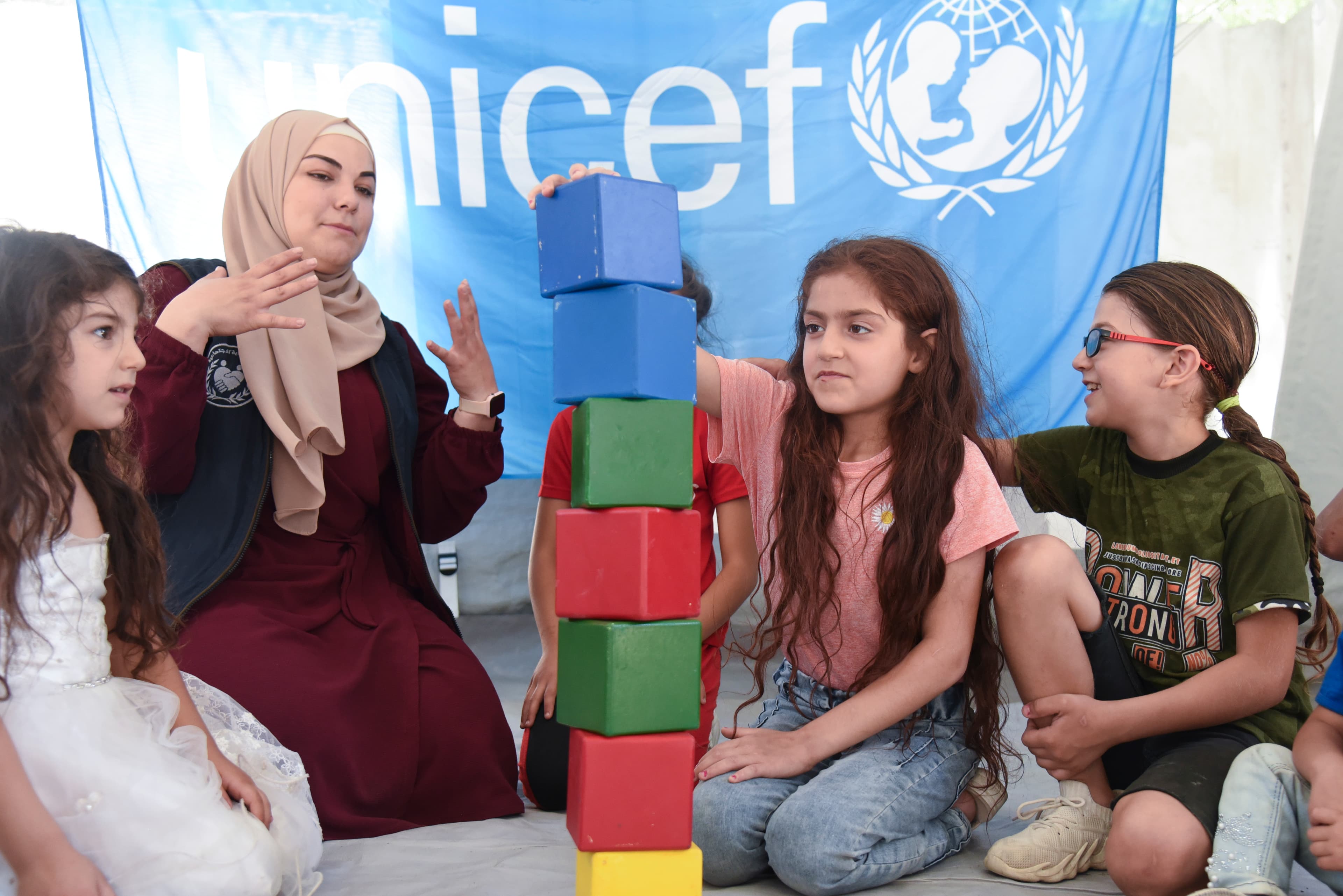 Barn psykosocialt stöd - Syrien 2023